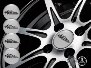 Toyota TRD Sticker on Rims High-Quality Silicone Design